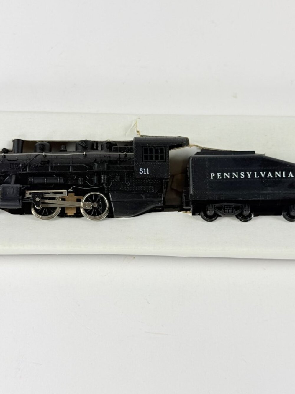 AHM HO Scale PRR Pennsylvania Steam Locomotive & Tender No. 511 Train